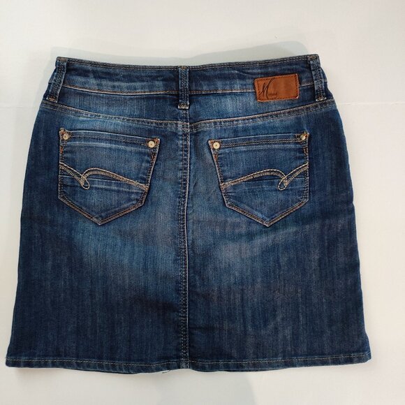 Mavi jean midi skirt denim blue women's size S - Picture 3 of 12